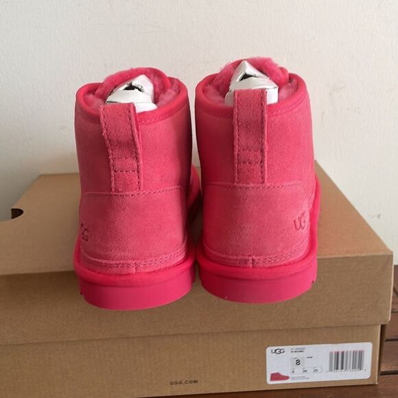 UGG Women's Neumel Boots Pink Glow USA Women Size 8//UK 6/EU 39 - Picture 8 of 12